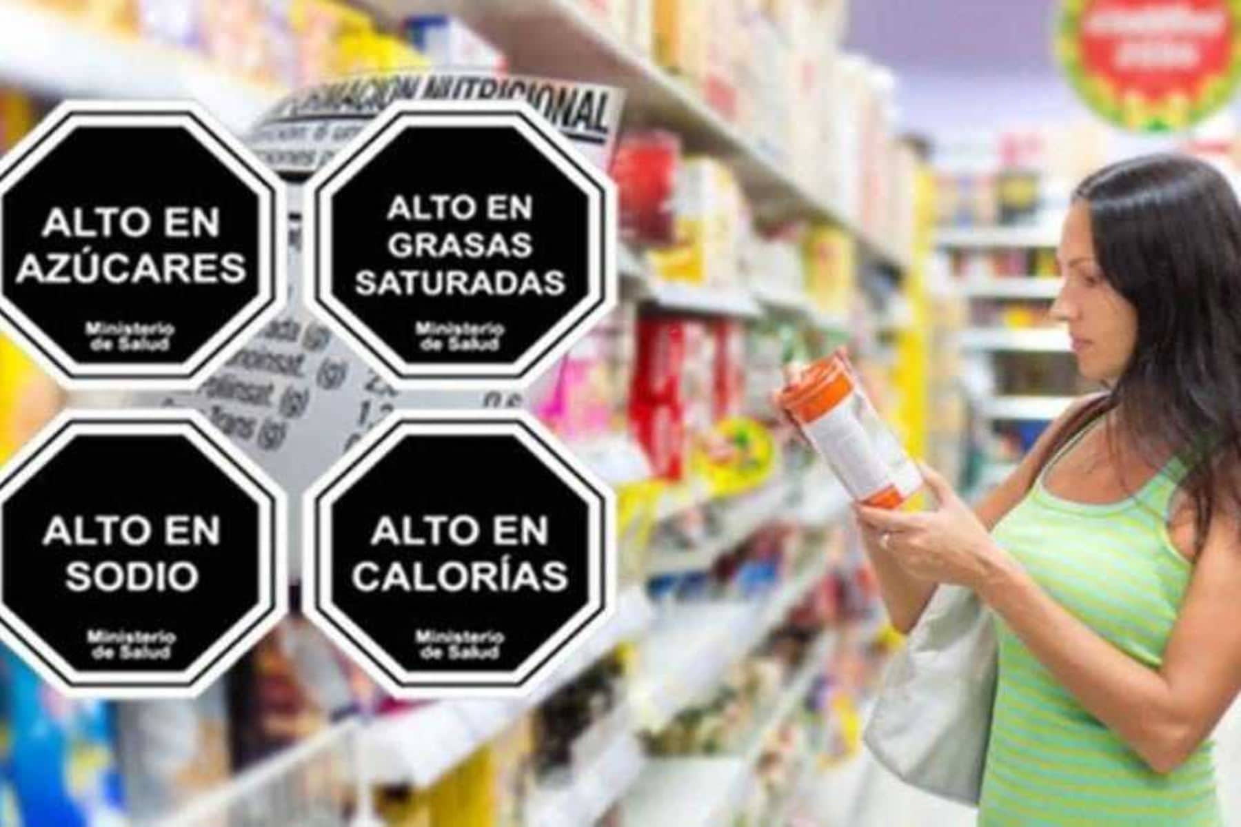 Nuevos parámetros para colocación de ‘octógonos’ en etiquetas de alimentos y bebidas