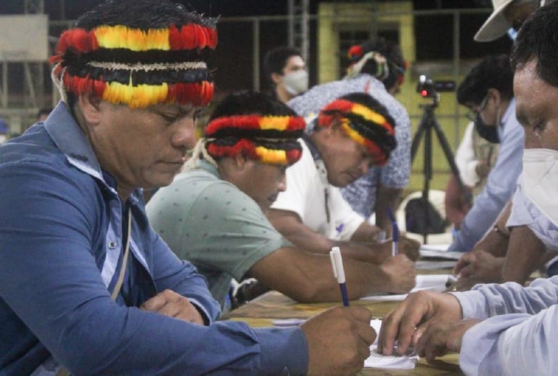 Lote 192: Comunidades indígenas firmaron acta de consulta previa