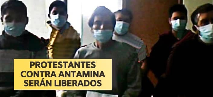 Tribunal de segunda instancia ordena liberar a detenidos por protestas en Huarmey contra Antamina
