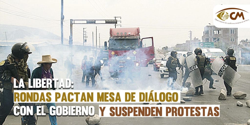 La Libertad: Rondas campesinas pactan mesa de diálogo y suspenden protestas