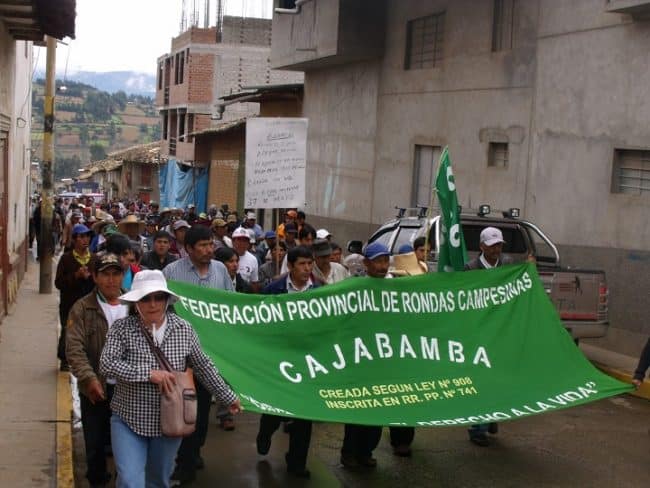 Rondas campesinas de Cajabamba